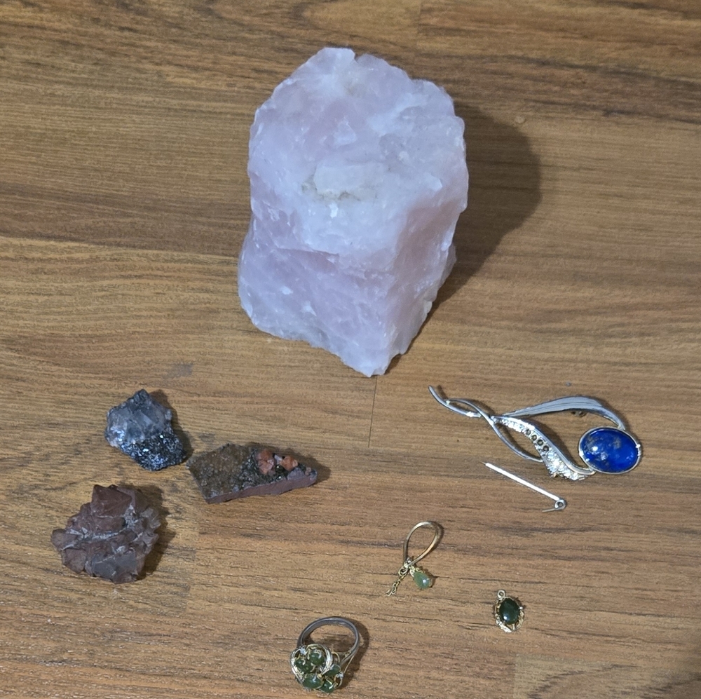 Lapis And BC Jade Jewellery